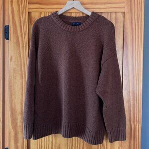 Gap Women's Brown and Orange Jumper